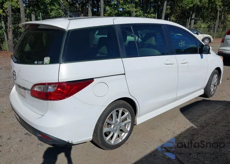 2012 Mazda Mazda5 Grand Touring from USA, damaged, VIN JM1CW2DL0C0101894